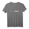 Unisex Herzschlag T-Shirt für Ungarn Fans – Perfektes Geschenk zu Weihnachten & Geburtstag für Damen, Herren & Kinder
