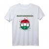 Ungarn-Fan-Trikot mit ungarischer Flagge - Klassisch geschnittenes Shirt für Unterstützung bei Spielen und Events