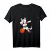 Dabbing Husky Hund Ungarn Basketball Mannschaft Flagge - Lustiges Sport Tank Top für Basketballfans, Spieler & Coaches