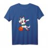 Dabbing Husky Hund Ungarn Basketball Mannschaft Flagge - Lustiges Sport Tank Top für Basketballfans, Spieler & Coaches