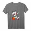 Dabbing Husky Hund Ungarn Basketball Mannschaft Flagge - Lustiges Sport Tank Top für Basketballfans, Spieler & Coaches