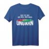 Der Will Nur Nach Ungarn T-Shirt mit Ungarischer Flagge – Stolzes Ungarn Motiv für Fans und Reisende