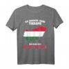 Ich brauche keine Therapie - Ich muss nur nach Ungarn T-Shirt | Lustiges Urlaubs-Geschenk mit Ungarn Flagge für den nächsten Urlaub