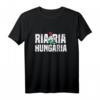 Ria Ria Hungária Magyar Ungarn Fan T-Shirt mit Ungarischer Flagge – Vintage Design für Stolze Ungarn-Liebhaber, Heimat und Kultur