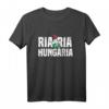 Ria Ria Hungária Magyar Ungarn Fan T-Shirt mit Ungarischer Flagge – Vintage Design für Stolze Ungarn-Liebhaber, Heimat und Kultur