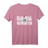 Ria Ria Hungária Magyar Ungarn Fan T-Shirt mit Ungarischer Flagge – Vintage Design für Stolze Ungarn-Liebhaber, Heimat und Kultur