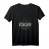 Damen Vintage Stil Retro Ungarn T-Shirt mit V-Ausschnitt – Perfekt für Ungarn Reisen und Ferien