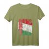 Damen, Herren & Kinder Ungarn Flagge T-Shirt mit V-Ausschnitt - Leichtes, klassisch geschnittenes Shirt mit doppelten Nähten