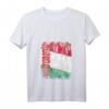 Damen, Herren & Kinder Ungarn Flagge T-Shirt mit V-Ausschnitt - Leichtes, klassisch geschnittenes Shirt mit doppelten Nähten