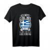 Ich Muss Gar Nix Ich Muss Nur Nach Griechenland Urlaub T-Shirt - Perfekt für Strand, Party & Inselträume