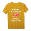 Poolboy Bademeister Rettungsschwimmer Swimming Pool Urlaub T-Shirt - Witziges Geschenk für Rettungsschwimmer, Bademeister & Pool-Liebhaber