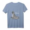 Moin Seehund T-Shirt - Nordsee & Ostsee Urlaubssouvenir mit niedlichem Robben-Design, plattdeutscher Begrüßung & Geschenkidee