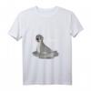 Moin Seehund T-Shirt - Nordsee & Ostsee Urlaubssouvenir mit niedlichem Robben-Design, plattdeutscher Begrüßung & Geschenkidee