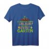 Kein Urlaub Ich muss in den Garten T-Shirt - Perfektes Geschenk für Gärtner, Hobbygärtner und Naturfreunde