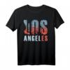 Los Angeles LA California Kalifornien USA Amerika Urlaub T-Shirt – Klassisch geschnitten, doppelt genähter Saum