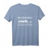 Silhouette GPS Koordinaten T-Shirt mit Sydney Skyline & Wahrzeichen – Perfektes Souvenir für Australier und Sydney-Besucher
