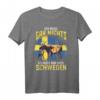 Ich Muss Gar Nichts Ich Muss Nur Nach Schweden T-Shirt – Lustiges Urlaubskleidung für Schwedenfans & Auswanderer