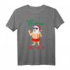 Weihnachten im Juli Weihnachtsmann Sommer Urlaub Strandliebhaber T-Shirt – Originelle Sommer-Weihnachtsgeschenke für Strandurlaub & Familienfeiern