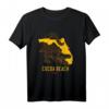 Cocoa Beach Florida FL Aligator Surf Sunset T-Shirt – Perfektes Souvenir & Strandoutfit für Urlauber & Surfer