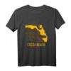 Cocoa Beach Florida FL Aligator Surf Sunset T-Shirt – Perfektes Souvenir & Strandoutfit für Urlauber & Surfer