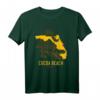 Cocoa Beach Florida FL Aligator Surf Sunset T-Shirt – Perfektes Souvenir & Strandoutfit für Urlauber & Surfer