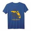 Cocoa Beach Florida FL Aligator Surf Sunset T-Shirt – Perfektes Souvenir & Strandoutfit für Urlauber & Surfer