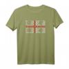 Sardinien Flagge T-Shirt - Italien Urlaub & Mittelmeer Insel Motiv für Sardinien Fans und Reisende