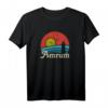 Vintage Amrum Insel Urlaub T-Shirt - Klassisch geschnitten, doppelt genähter Saum für Urlaub und Souvenirs