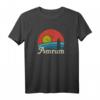Vintage Amrum Insel Urlaub T-Shirt - Klassisch geschnitten, doppelt genähter Saum für Urlaub und Souvenirs