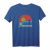 Vintage Amrum Insel Urlaub T-Shirt - Klassisch geschnitten, doppelt genähter Saum für Urlaub und Souvenirs