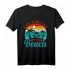 Frauen Retro Sommer Urlaub T-Shirt mit 'Life is better at the beach' - Strand-Design für Damen, Kinder & Jungen, perfekt für den Sommerurlaub und Kreuzfahrt