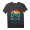 Frauen Retro Sommer Urlaub T-Shirt mit 'Life is better at the beach' - Strand-Design für Damen, Kinder & Jungen, perfekt für den Sommerurlaub und Kreuzfahrt