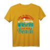 Frauen Retro Sommer Urlaub T-Shirt mit 'Life is better at the beach' - Strand-Design für Damen, Kinder & Jungen, perfekt für den Sommerurlaub und Kreuzfahrt