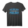 Herren Poolboy Bademeister T-Shirt - Lustiges Wasser Design für Pool Party, Urlaub & Rettungsschwimmer Geschenk