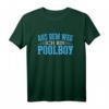 Herren Poolboy Bademeister T-Shirt - Lustiges Wasser Design für Pool Party, Urlaub & Rettungsschwimmer Geschenk