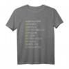 Wangerooge Adjektive Insel Urlaub Nordsee Wattenmeer Reise T-Shirt – Perfekt für Nordsee- und Ostfriesland-Reisen