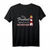 Die Nordsee Ruft, Leuchtturm - Lustiges Nordsee Urlaub T-Shirt für Meeres- und Strandliebhaber, perfekt als Geschenk für Urlauber, Einheimische und Meerfans