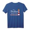 Die Nordsee Ruft, Leuchtturm - Lustiges Nordsee Urlaub T-Shirt für Meeres- und Strandliebhaber, perfekt als Geschenk für Urlauber, Einheimische und Meerfans