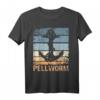 Pellworm Souvenir Nordsee Insel Urlaub T-Shirt mit Anker & Möwen - Perfektes Geschenk für Pellworm-Urlauber & Insel-Fans
