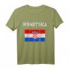 Hrvatska Kroatien Urlaub Kroatische Flagge Kroate Stolz T-Shirt - Geschenkidee für Kroatien-Liebhaber & Reisende