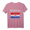 Hrvatska Kroatien Urlaub Kroatische Flagge Kroate Stolz T-Shirt - Geschenkidee für Kroatien-Liebhaber & Reisende