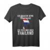 Thailändische Flagge T-Shirt – Perfektes Geschenk für Thailand Fans, Urlaub und Fernweh