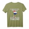 Thailändische Flagge T-Shirt – Perfektes Geschenk für Thailand Fans, Urlaub und Fernweh
