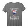 Thailändische Flagge T-Shirt – Perfektes Geschenk für Thailand Fans, Urlaub und Fernweh