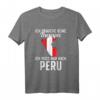 Peruanische Flagge T-Shirt - Perfekt für Peru Urlaub, Fans & Liebhaber | Geschenkidee für Peru-Reisende & Wurzelliebhaber