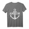 Amrum Anker Nordsee Insel T-Shirt - Moin Urlaub & Perle der Nordsee Motiv für Nordfriesland & Schleswig-Holstein Urlauber
