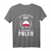 Polen Urlaub T-Shirt mit Polnischer Flagge – Lustiges Souvenir für Polen-Reisende, Polen-Liebhaber & Touristen in Warschau, Krakau oder Danzig