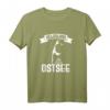 Helgoland, Perle der Ostsee - Lustiges Urlaub T-Shirt mit Inselkarte von Sylt für Strandurlauber und Insel-Fans