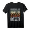 Ich Und Mein E-bike Jede Fahrt Ein Kleiner Urlaub T-Shirt – Klassisch geschnitten, bequemes Fahrrad- und E-Bike Motiv
