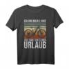 Ich Und Mein E-bike Jede Fahrt Ein Kleiner Urlaub T-Shirt – Klassisch geschnitten, bequemes Fahrrad- und E-Bike Motiv